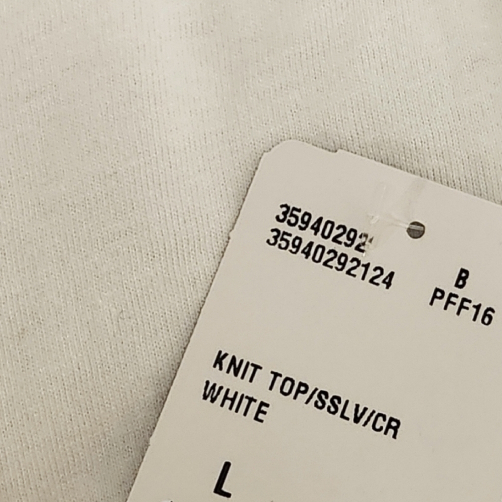 NWT Men's White T-Shirt - Picture 2 of 4